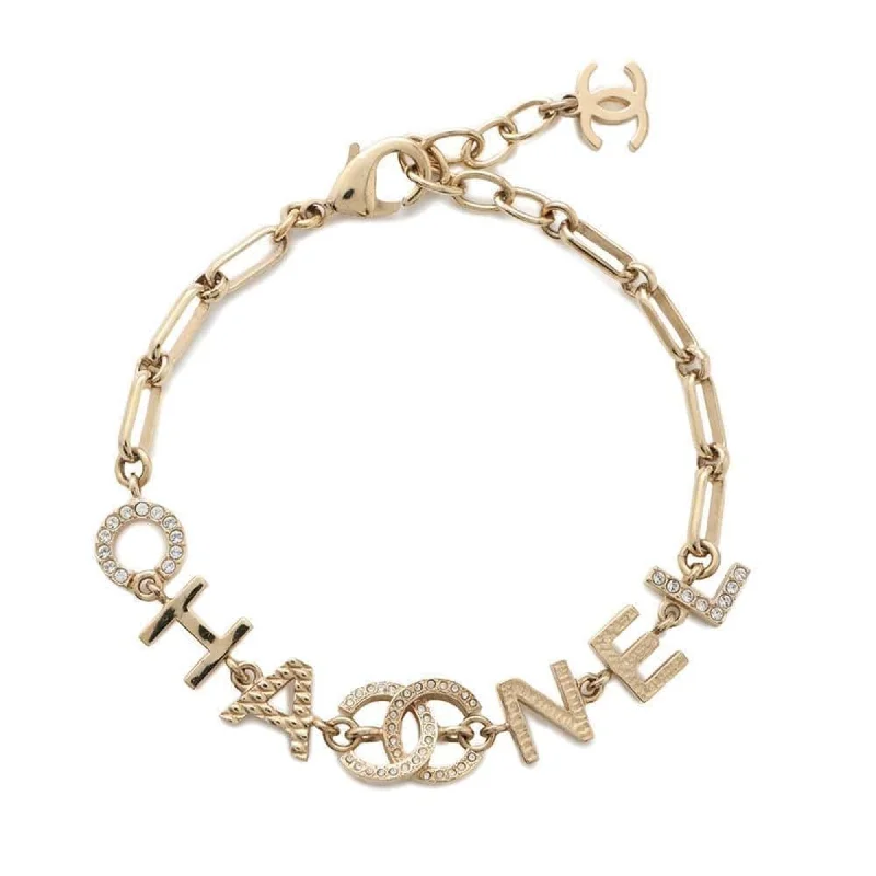 women’s bracelet sets -custom necklaces for women -Chanel  Metal Charm Bracelet (Pre-Owned)