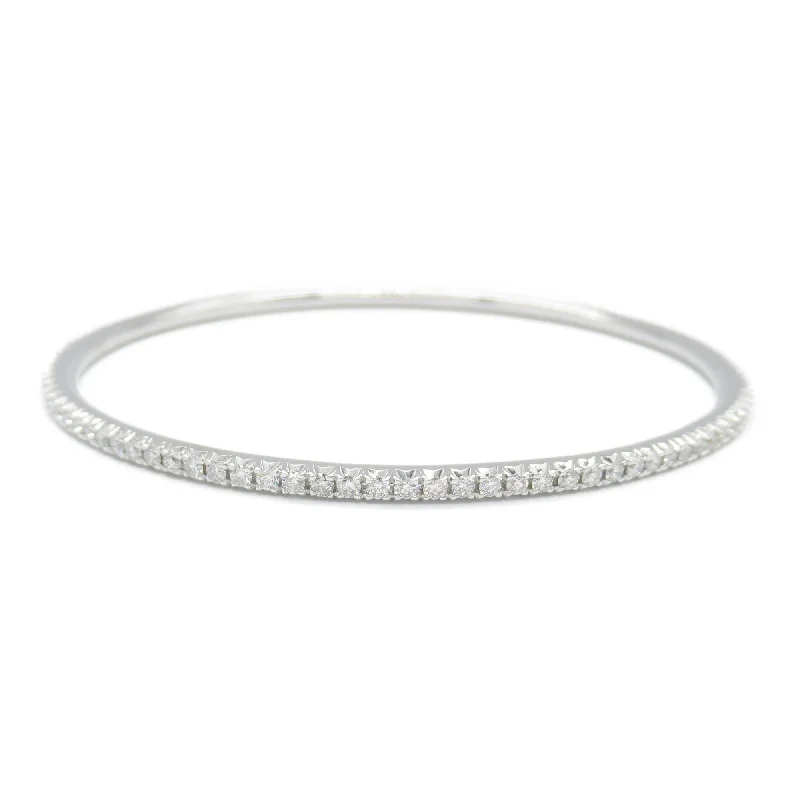 stackable bangles for women -luxury necklaces for women -Tiffany Clear     (18K) Charm Bracelet (Pre-Owned)