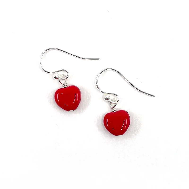 trendy dangling earrings -women’s engagement necklaces -Red Hots Earrings