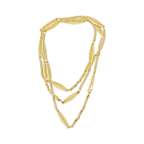 unique necklaces for women -unique necklaces for women -Gold Estate Chain Necklace