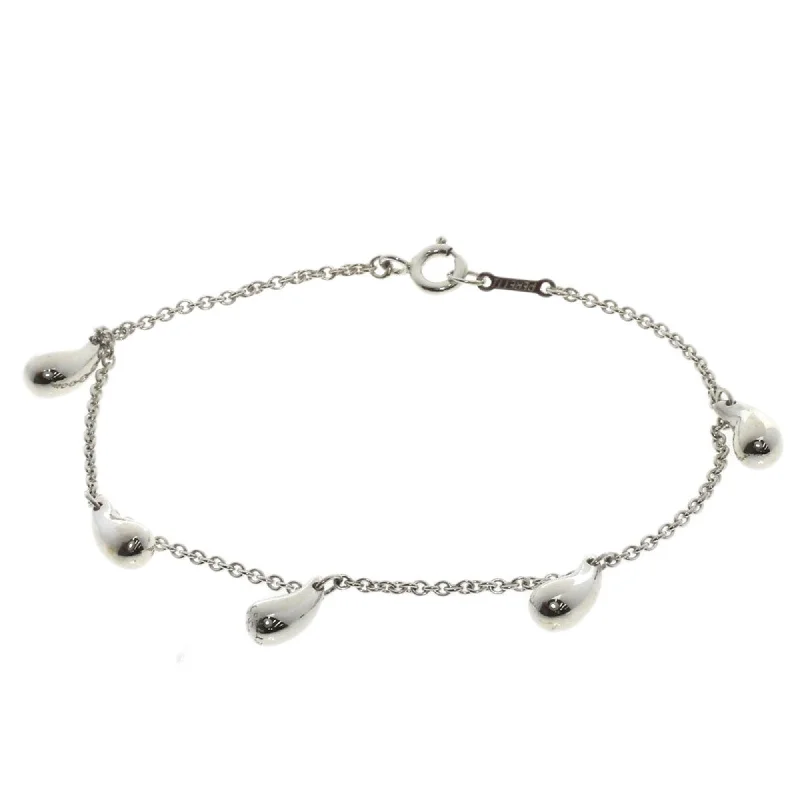 pearl bracelets for women -layered necklaces for women -Tiffany  Charm Bracelet (Pre-Owned)