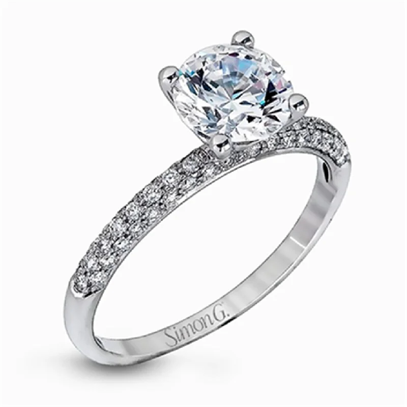 sapphire engagement rings for women -bridal necklaces for women -Simon G. Diamond Setting