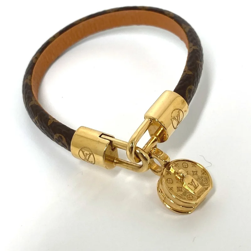 unique charm bracelets for women -personalized engraved necklaces for women -Louis Vuitton  Monogram Monogram Charm Bracelet (Pre-Owned)