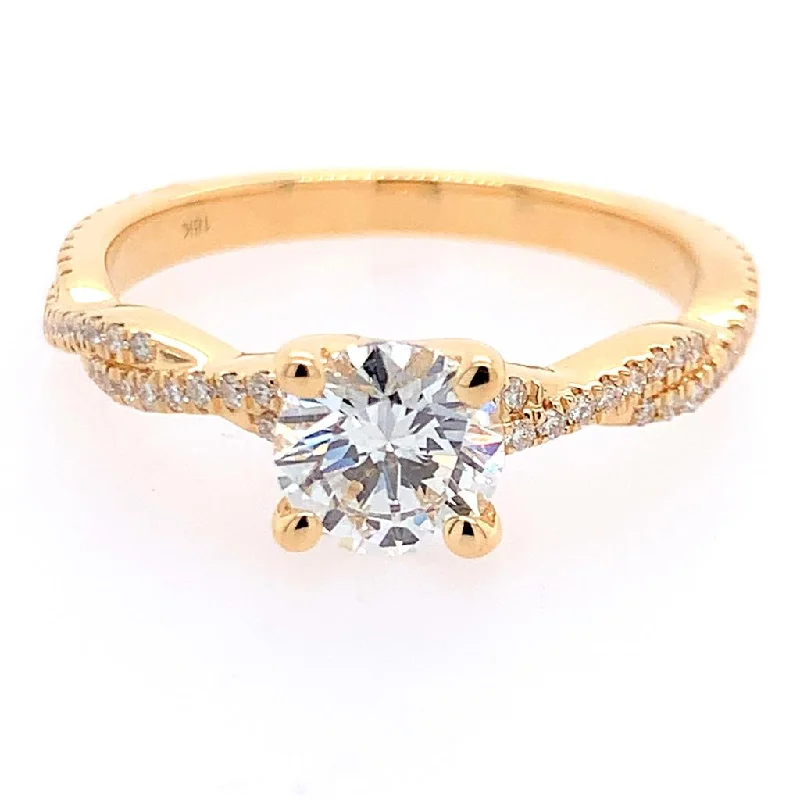 large diamond engagement rings -high-end necklaces for women -Rolland's Design Diamond Setting