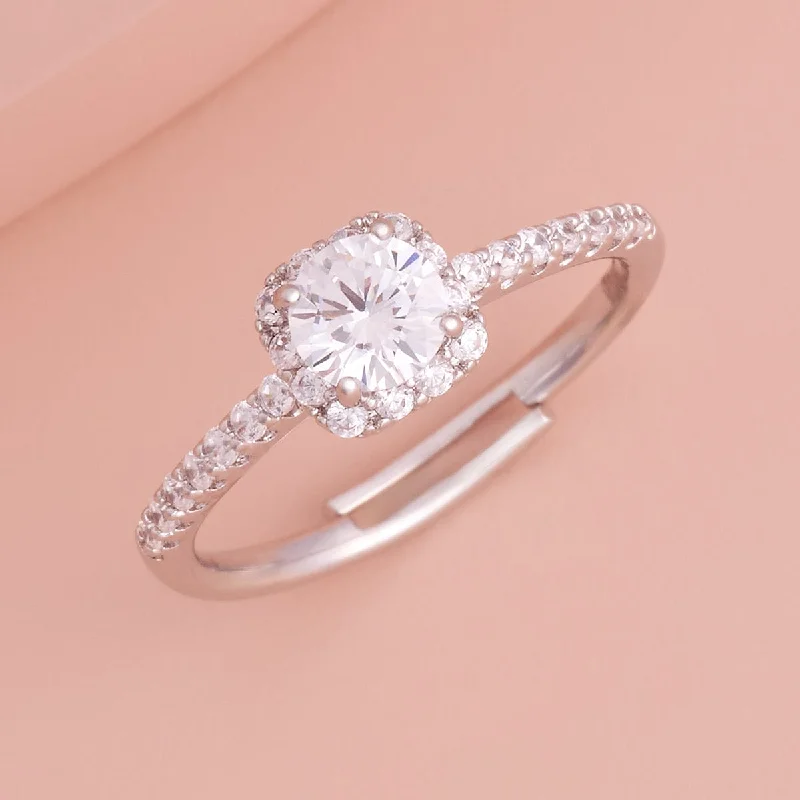 classic rings for women -vintage necklaces for women -Trendy Finger Ring 179814