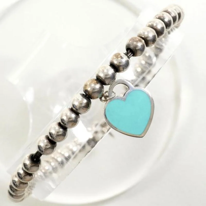 women’s bangles with gemstones -heart-shaped necklaces for women -Tiffany   925 Charm Bracelet (Pre-Owned)