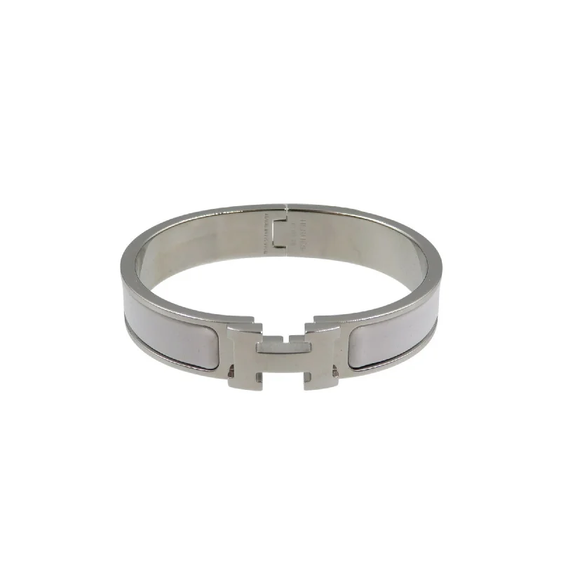 custom bracelet sets for women -unique charm necklaces for women -Hermes   Metal Bangle (Pre-Owned)