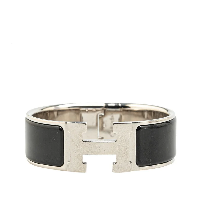 designer bracelets for women -elegant heart-shaped necklaces for women -Hermes   Metal Bangle (Pre-Owned)