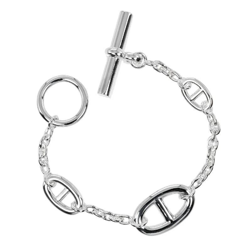 charm bracelets for women -minimalist necklaces for women -Hermes  925 Charm Bracelet (Pre-Owned)