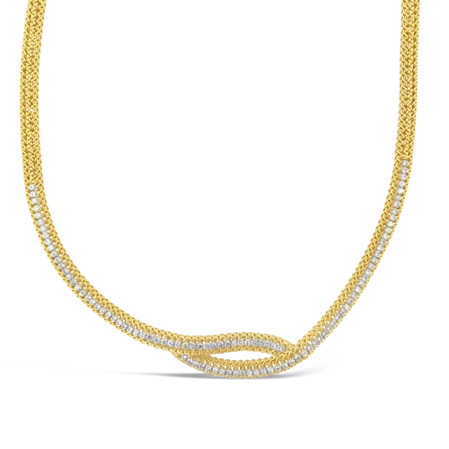 choker necklaces for women -choker necklaces for women -Gold & Diamond Estate Necklace