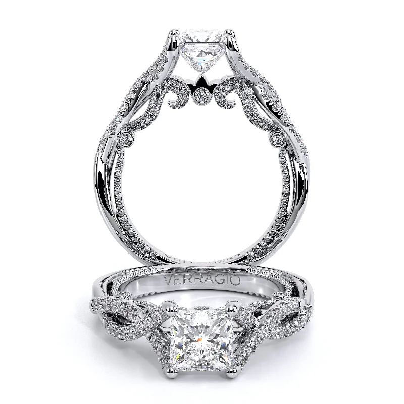 radiant-cut diamond engagement rings -personalized engraved necklaces for women -INSIGNIA-7060P