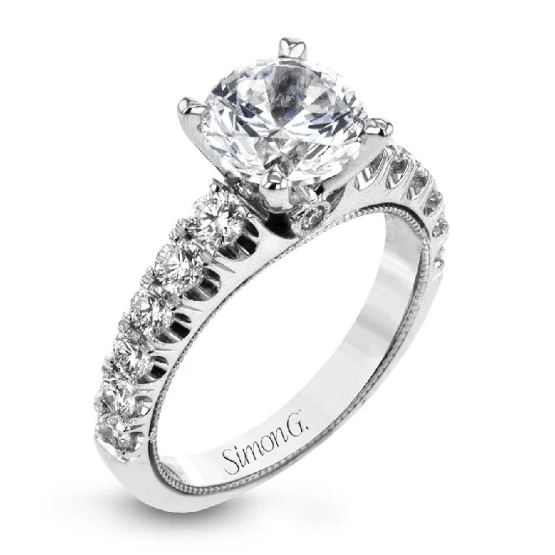 unique engagement rings for women -gemstone necklaces for women -Simon G. Diamond Setting