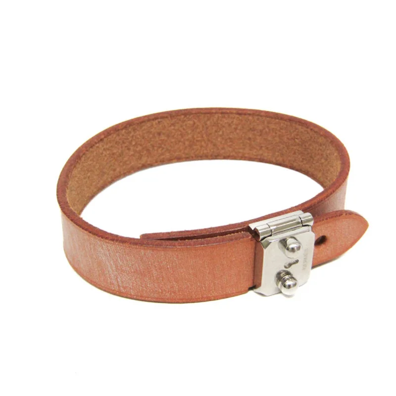 adjustable gold bracelets -personalized engraving necklaces for women -Hermès --  Leather Bracelet Jewelry (Pre-Owned)