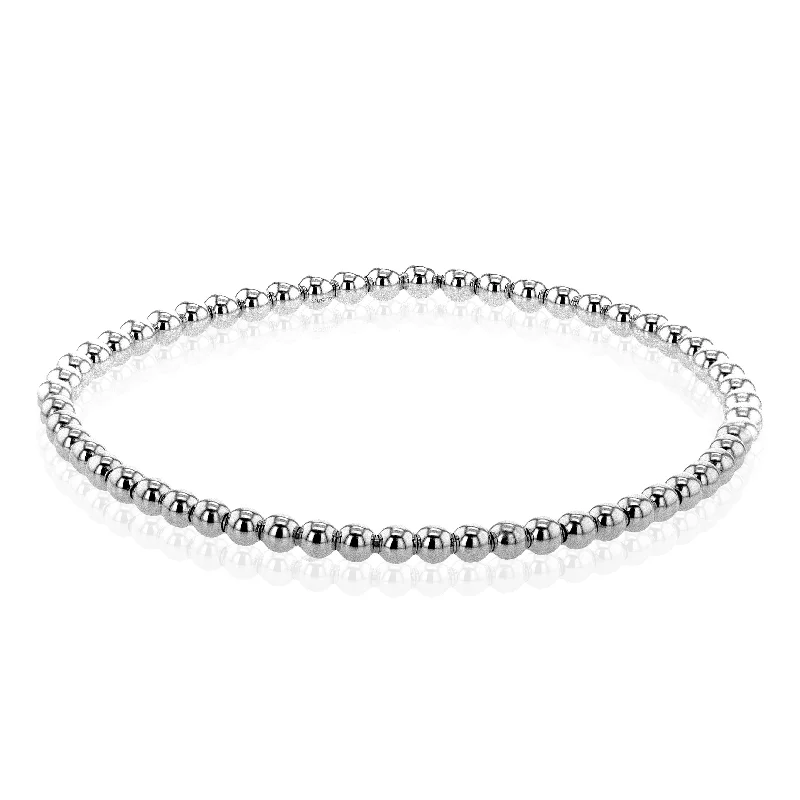 elegant tennis bracelets for women -sparkling crystal necklaces for women -Beaded Bracelet in 14k Gold