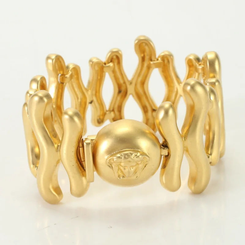 adjustable bangles for women -trendy gold necklaces for women -Versace   Plating Bangle (Pre-Owned)