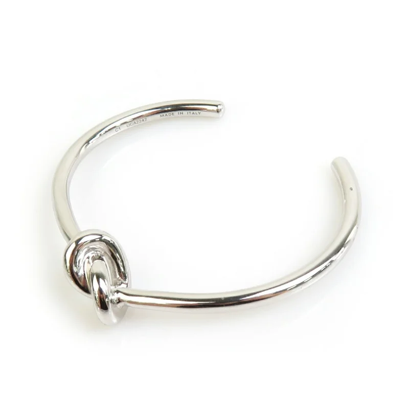 minimalistic bracelets for women -lucky charm necklaces for women -Celine  Metal Bangle (Pre-Owned)