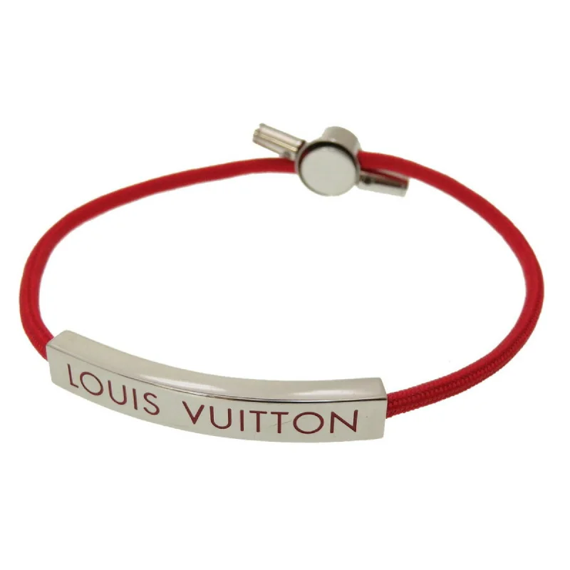 custom design bangles -designer necklaces for women -Louis Vuitton  Metal Nylon Charm Bracelet (Pre-Owned)