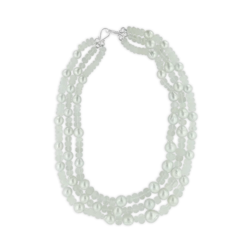 women’s necklaces -women’s necklaces -Baroque Pearl & Moonstone Necklace