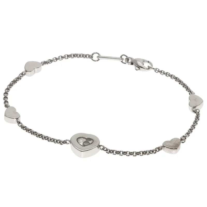 bohemian bracelets for women -wedding necklaces for women -Chopard   (18K) Charm Bracelet (Pre-Owned)