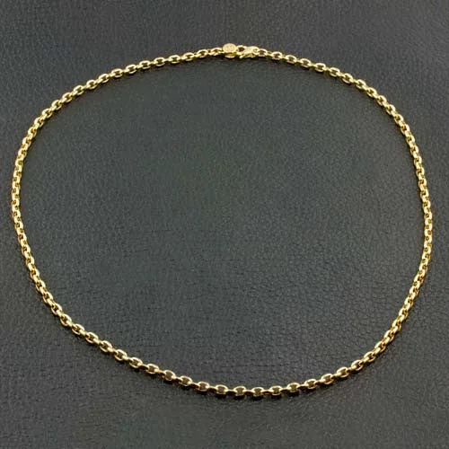 fashion-forward necklaces for women -fashion-forward necklaces for women -Yellow Gold Chain Link Necklace