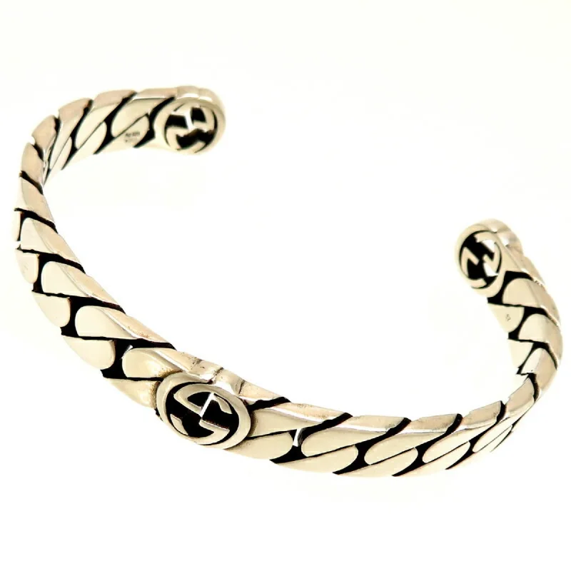 trendy bangle bracelets -matching necklaces for women -Gucci  925 Bangle (Pre-Owned)