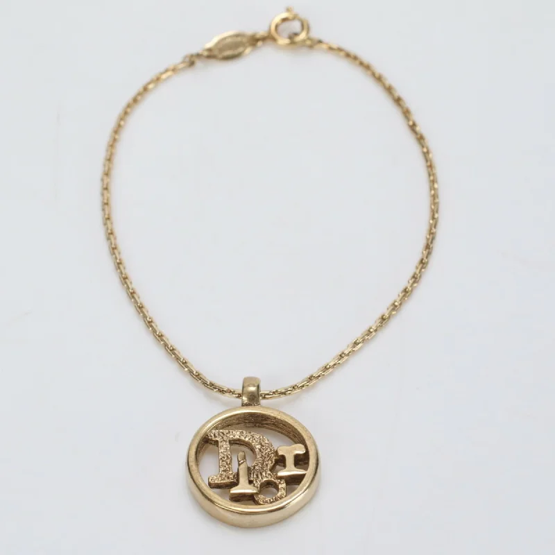 gold bangles for women -personalized necklaces for women -Christian Dior  Charm Bracelet (Pre-Owned)