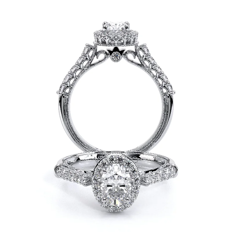 halo diamond engagement rings -creative design necklaces for women -Renaissance-903-OV