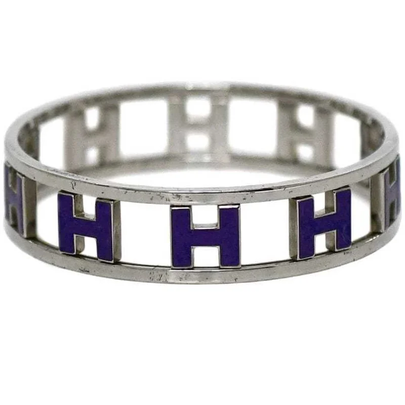 adjustable bangles for women -trendy gold necklaces for women -Hermes blue  Bangle (Pre-Owned)