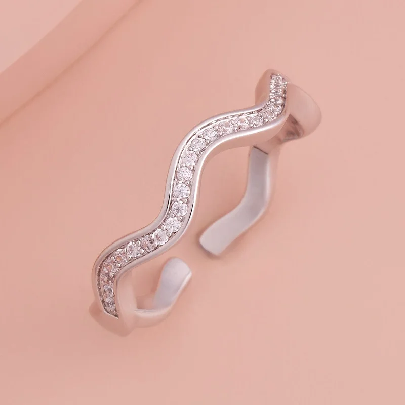 women’s birthstone rings -geometric necklaces for women -Trendy Finger Ring 180120