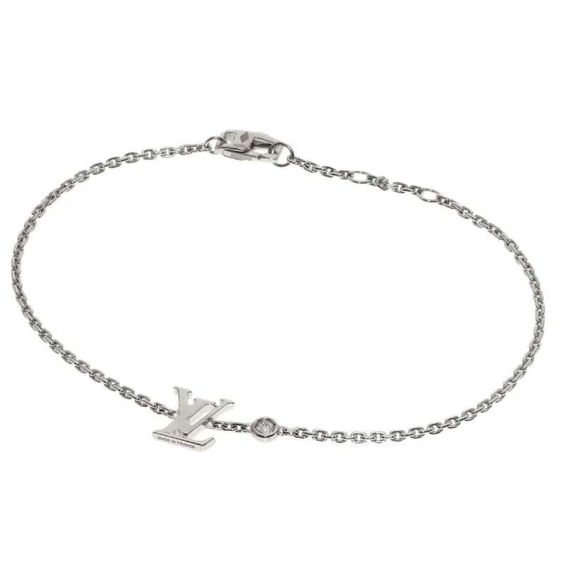 multi-layered bangles for women -silver pendant necklaces for women -Louis Vuitton   (18K) Charm Bracelet (Pre-Owned)