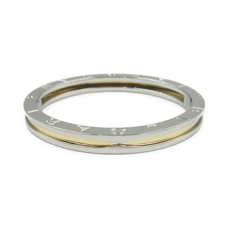 handmade bangles for women -classic necklaces for women -Bvlgari  Stainless Steel  (18K) Charm Bracelet (Pre-Owned)