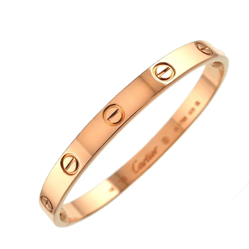 casual bracelets for women -double chain necklaces for women -Cartier pink  (18K) Bangle (Pre-Owned)