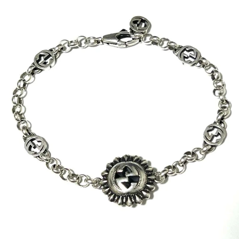 casual bracelets for women -double chain necklaces for women -Gucci   925 Charm Bracelet (Pre-Owned)