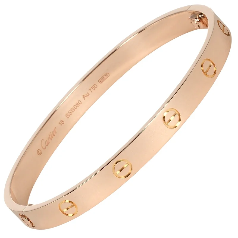 classic bangles for women -dainty necklaces for women -Cartier   (18K) Charm Bracelet (Pre-Owned)