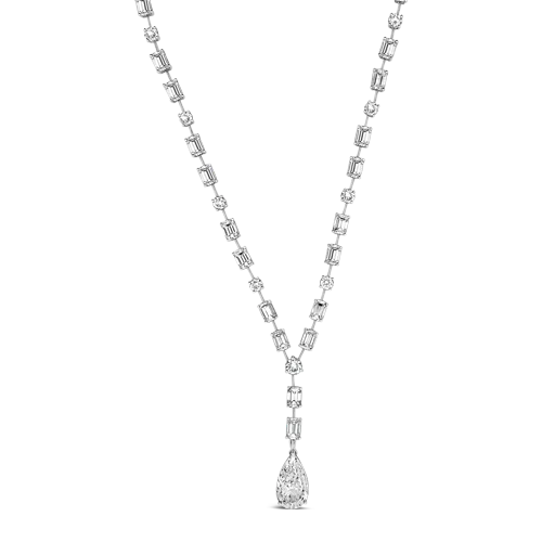 symbolic necklaces for women -women’s crystal charm necklaces -Diamond Necklace